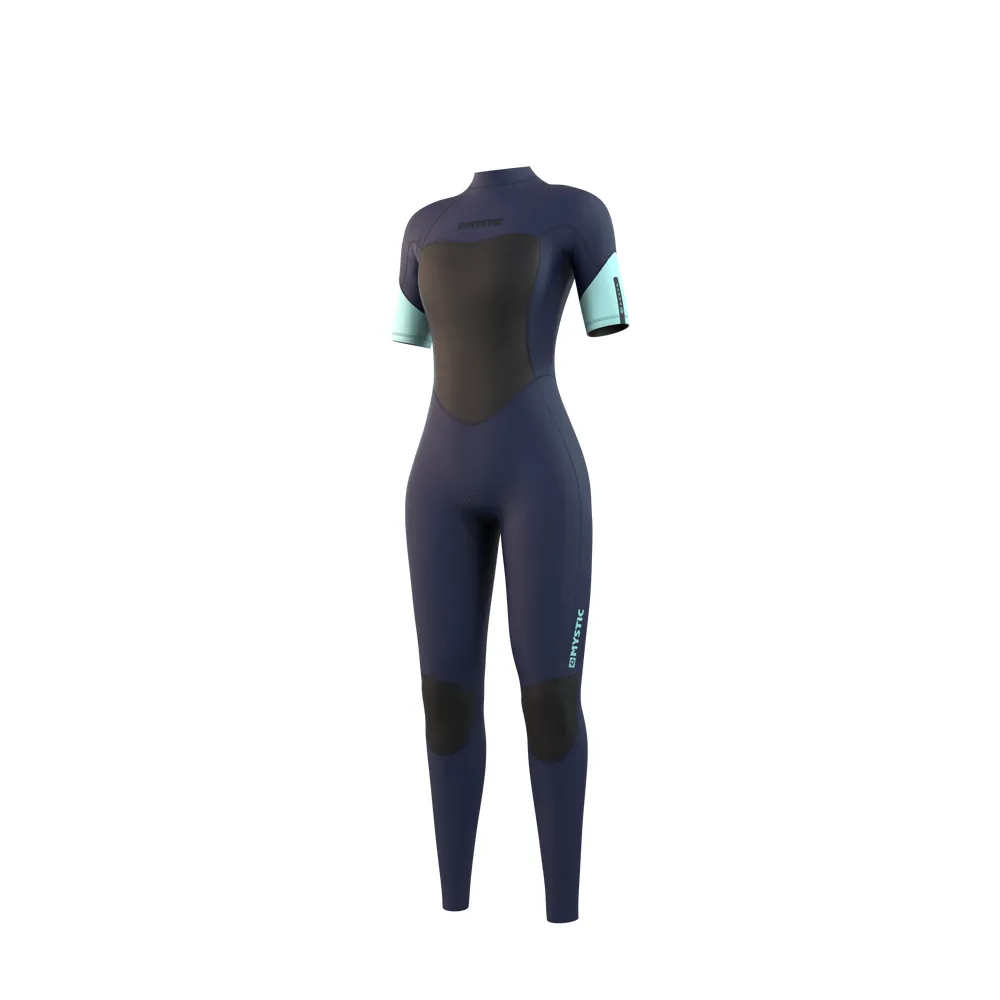 Mystic Brand Shortarm 3/2mm Bzip Flatlock Women