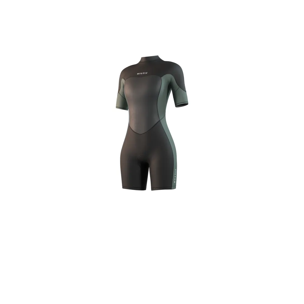 Mystic Brand Shorty 3/2mm Bzip Flatlock Women